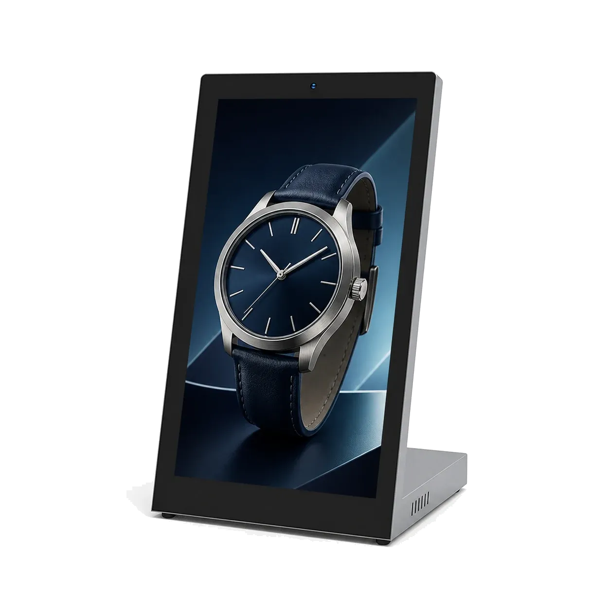 L-type tabletop touch kiosk